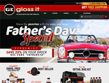 Tablet Screenshot of gloss-it.com